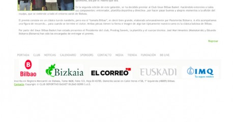 BilbaoBasket Web